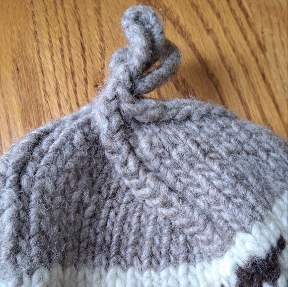 Cowichan sweater touque - Picture 3 of 4